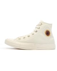 Converse - Scarpe da ginnastica ecru da donna Chuck Taylor All Star - Lyst