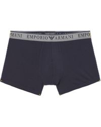 Emporio Armani - Endurance 2-Pack Trunk Badehosen - Lyst