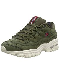 skechers air infinity mujer olive