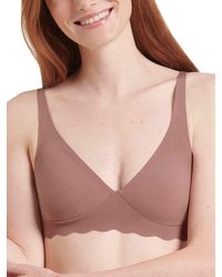 Sloggi - Zero Microfiber 2.0 Soft Bra Cacao - Lyst
