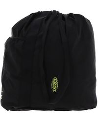 Lacoste Freedom Foldable Backpack Noir Lime