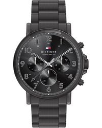 Tommy Hilfiger - Cadrans Quartz Montres bracelet avec bracelet en Acier Inoxydable - - Lyst