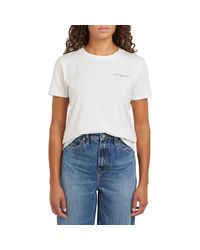 Tommy Hilfiger - T-Shirt Kurzarm 1985 Mini Corp Logo Regular Fit - Lyst