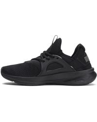 PUMA - Mens Softride Enzo Evo Wide Lace Up Sneakers Casual Shoes Casual - Black, Black, 8.5 - Lyst