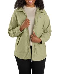 Carhartt - Plus Size Rain Defender Relaxed Fit Lightweight Coat - Lyst
