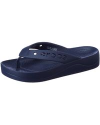 Crocs™ - Baya Plateau-Flip Sandale - Lyst