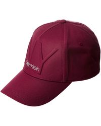 Calvin Klein K60k606088 Berretto da Baseball - Rosso