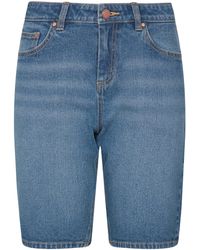 Femme Vêtements Shorts Shorts fluides/cargo Sophia light nw35-0036 7005 36 shorts Norse Projects en coloris Bleu 