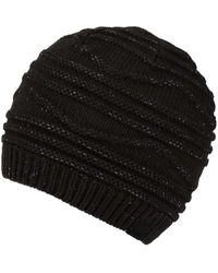 Regatta - S Multimix Hat Ii Knitted Beanie Black - Lyst