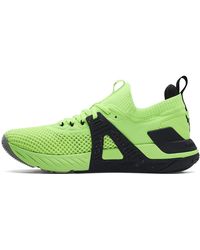 Under Armour - S Project Rock 4 Training Shoes Green 7 - Lyst