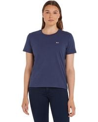 Tommy Hilfiger - Tjw Regular Jersey C Neck Kurzarm Strickoberteile - Lyst