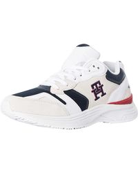 Tommy Hilfiger - Modern Prep Mix Suede Trainers - Lyst