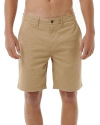 Rip Curl - Classic Surf Chino 19" Walkshorts - Lyst