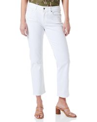 Love Moschino - Moschino 5 Pocket Trousers with Brand Heart Tag Pantaloni Casual - Lyst