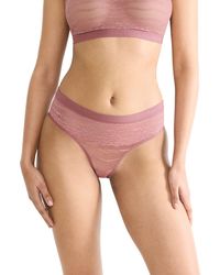 Sloggi - Free Evolve Hipster Lace Slips - Lyst