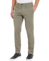 Tommy Hilfiger - Hose Bleecker Chino Printed Structure Stretch - Lyst