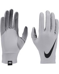 Nike - S Base Layer Handschoenen Nen In De Kleur Lt Smoke Grey/black/black - Lyst