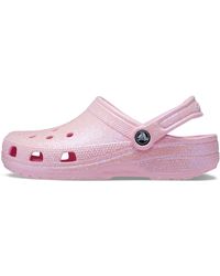 Crocs™ - Adult Classic Sparkly Clog | Metallic And Glitter Shoes - Lyst