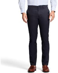 Izod - Performance Stretch Straight Fit Flat Front Chino Pant - Lyst