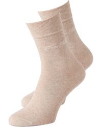 Tom Tailor - 2er Pack Basic Socks 9702 792 beige Doppelpack Strümpfe Socken - Lyst