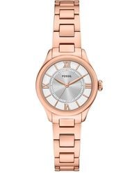 Fossil - Analog Quarz Uhr mit Edelstahl Armband ES5420 - Lyst
