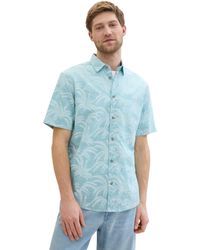 Tom Tailor - Regular Fit Hemd mit Allover-Print - Lyst