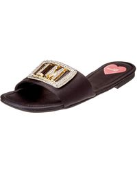 Love Moschino - , Sandals, Spring Summer 2021 Collection, Black, 4 Uk - Lyst