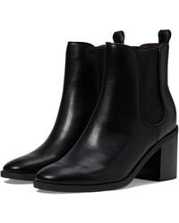 Tommy Hilfiger - Brae Mid Heel Pull On Chelsea Boots - Lyst