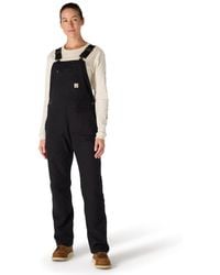Carhartt - Rugged Flex® Loose Fit Canvas Bib Overall - Lyst