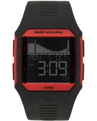 Rip Curl - Rifles Tide Automatic Watch With Polyurethane Strap - Lyst