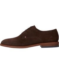 Tommy Hilfiger - Thunit Suede Shoe Fm0fm05377 Derby Schuhe - Lyst