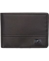 Rip Curl - Men's Corpawatu Icon Slim Wallet - Black, Black, One Size, Men's Corpawatu Icon Slim Wallet - Lyst