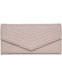Ted Baker - London Kkattie Quilted Flap Matinee Purse In Pale Pink - Lyst