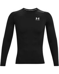 Under Armour - Under ® Langarmshirt UA HG ARMOUR COMP LS BLACK - Lyst