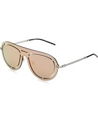 Emporio Armani EA2057-30154Z-41 Aviator Sonnenbrille 41 - Mettallic