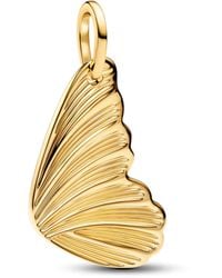 PANDORA - Colgante de plata de ley con aleación de metal chapado en oro de 14 quilates y - Lyst
