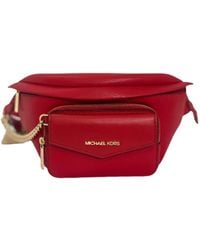Michael Kors - Maisie Large Pebbled Leather 2 In 1 Sling Pack Waist Belt Bag Crossbody Strap - Lyst