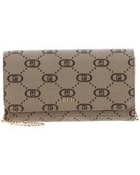 Liu Jo - Caliwen Bifold Wallet XL Tortora Chiaro - Lyst