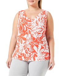 S.oliver - Top,46,Orange - Lyst