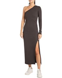 Replay - Kleid Langarm Asymmetrisch - Lyst