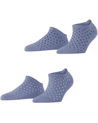 Esprit - Fine Dot W Sn-Pack de 2 Pares de algodón Estampado Corto Calcetines para Zapatillas - Lyst