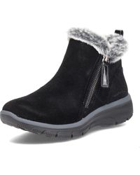 Skechers - Stivale da donna alla moda con cerniera alta facile - Lyst