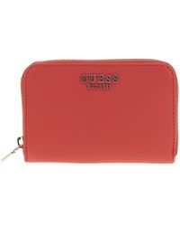 Guess - Laurel SLG Medium Zip Around - Lyst