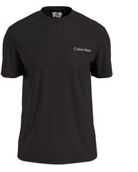 Calvin Klein - Angled Back Logo T-Shirt K10K112495 Magliette a iche Corte - Lyst