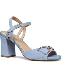 Geox - D New Eraklia 80 A Heeled Sandal - Lyst