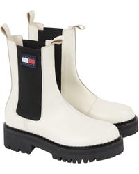 Tommy Hilfiger - Mid Boot Stiefel Urban Chelsea Stiefeletten - Lyst