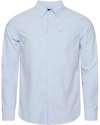Superdry - Vintage Washed Oxford Shirt Businesshemd, - Lyst