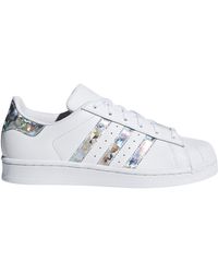adidas superstar white iris