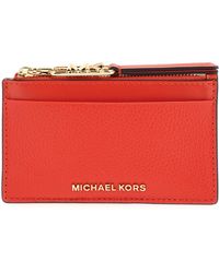 Michael Kors - Sm Zip Card Case Hand Bag - Lyst