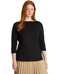 Tommy Hilfiger - Langarmshirt Slim Fit Cody mit U-Boot-Ausschnitt - Lyst